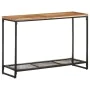 Solid acacia wood console table 110x35x75 cm by , Side tables - Ref: Foro24-320249, Price: 117,67 €, Discount: %