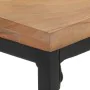 Mesa consola de madera maciza de acacia 110x35x75 cm de , Mesas auxiliares - Ref: Foro24-320249, Precio: 117,67 €, Descuento: %