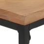 Solid acacia wood console table 110x35x75 cm by , Side tables - Ref: Foro24-320249, Price: 117,67 €, Discount: %