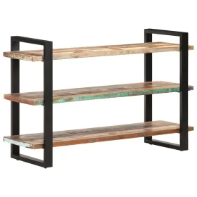 Aparador con 3 estantes madera maciza reciclada 120x40x75 cm de , Aparadores - Ref: Foro24-321070, Precio: 249,93 €, Descuent...