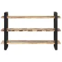 Aparador con 3 estantes madera maciza reciclada 120x40x75 cm de , Aparadores - Ref: Foro24-321070, Precio: 249,93 €, Descuent...