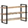 Aparador con 3 estantes madera maciza reciclada 120x40x75 cm de , Aparadores - Ref: Foro24-321070, Precio: 249,93 €, Descuent...