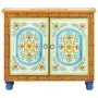 Aparador de madera maciza de mango pintado a mano 70x35x60 cm de , Aparadores - Ref: Foro24-321665, Precio: 183,82 €, Descuen...