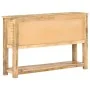 Aparador de madera de mango rugosa 120x30x76 cm de , Aparadores - Ref: Foro24-321788, Precio: 306,65 €, Descuento: %