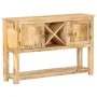 Aparador de madera de mango rugosa 120x30x76 cm de , Aparadores - Ref: Foro24-321788, Precio: 306,65 €, Descuento: %