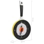 325164 Wall Clock with Fried Egg Pan Design 18.8 cm by , Wall clocks - Ref: Foro24-325164, Price: 21,11 €, Discount: %