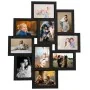 Collage photo frame for 10x(10x15 cm) black MDF photo by , Photo frames - Ref: Foro24-332782, Price: 28,14 €, Discount: %