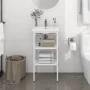 Estructura de lavabo de hierro blanco 40x38x31 cm de , Tocadores de baño - Ref: Foro24-338484, Precio: 59,92 €, Descuento: %