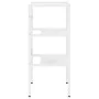 Estructura de lavabo de hierro blanco 40x38x31 cm de , Tocadores de baño - Ref: Foro24-338484, Precio: 59,92 €, Descuento: %