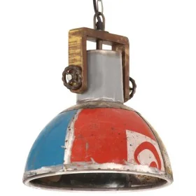 Lámpara colgante industrial redonda multicolor E27 25 W 30 cm de , Lámparas - Ref: Foro24-344396, Precio: 65,61 €, Descuento: %