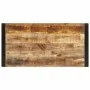 Mesa alta de bar madera maciza de mango rugoso 110x55x110 cm de , Mesas de cocina y de comedor - Ref: Foro24-351717, Precio: ...