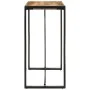 High bar table made of solid rough mango wood 110x55x110 cm by , Kitchen and dining tables - Ref: Foro24-351717, Price: 163,6...