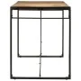Mesa de bar madera maciza de mango rugoso 175x90x110 cm de , Mesas de cocina y de comedor - Ref: Foro24-351720, Precio: 273,6...