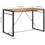 Mesa de bar madera maciza de mango rugoso 175x90x110 cm de , Mesas de cocina y de comedor - Ref: Foro24-351720, Precio: 273,6...