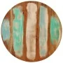 Mesa de centro madera maciza reciclada y acero Ø50x35 cm de , Mesas de centro - Ref: Foro24-352025, Precio: 93,59 €, Descuent...
