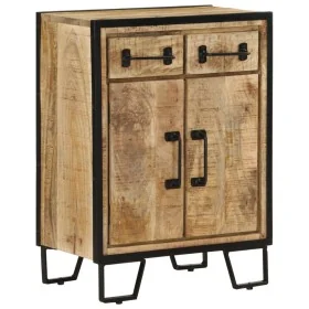 Sideboard with 2 drawers, iron and solid mango wood, 53x31x72 cm. by , Sideboards - Ref: Foro24-352038, Price: 232,21 €, Disc...
