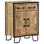 Sideboard with 2 drawers, iron and solid mango wood, 53x31x72 cm. by , Sideboards - Ref: Foro24-352038, Price: 232,21 €, Disc...