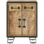 Sideboard mit 2 Schubladen aus Eisen und massivem Mangoholz 53x31x72 cm von , Sideboards - Ref: Foro24-352038, Preis: 232,21 ...