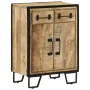 Sideboard with 2 drawers, iron and solid mango wood, 53x31x72 cm. by , Sideboards - Ref: Foro24-352038, Price: 232,21 €, Disc...