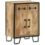 Sideboard mit 2 Schubladen aus Eisen und massivem Mangoholz 53x31x72 cm von , Sideboards - Ref: Foro24-352038, Preis: 232,21 ...