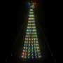 Árbol de Navidad LED 275 LEDs de colores 180 cm de , Arboles de navidad - Ref: Foro24-358067, Precio: 52,31 €, Descuento: %