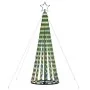 Árbol de Navidad LED 275 LEDs de colores 180 cm de , Arboles de navidad - Ref: Foro24-358067, Precio: 52,31 €, Descuento: %