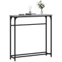 Engineered wood gray Sonoma console table 75x19.5x75 cm by , Side tables - Ref: Foro24-834138, Price: 35,42 €, Discount: %