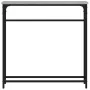 Engineered wood gray Sonoma console table 75x19.5x75 cm by , Side tables - Ref: Foro24-834138, Price: 35,42 €, Discount: %