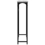 Engineered wood gray Sonoma console table 75x19.5x75 cm by , Side tables - Ref: Foro24-834138, Price: 35,42 €, Discount: %