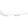 Rectangular solid beech wood board 100x50x4 cm by , Table tops - Ref: Foro24-3188886, Price: 123,36 €, Discount: %