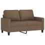 Sofá de 2 plazas de tela marrón 120 cm de , Sofás - Ref: Foro24-359158, Precio: 212,55 €, Descuento: %