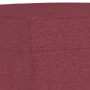 Juego de sofás 4 piezas tela rojo tinto de , Sofás - Ref: Foro24-3201880, Precio: 659,85 €, Descuento: %