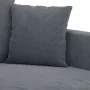 3-piece dark gray velvet sofa set with cushions by , Sofas - Ref: Foro24-3201681, Price: 635,60 €, Discount: %