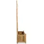 Gartenpflanzgefäß mit Bambusspalier 70 cm von vidaXL, Töpfe und Pflanzgefäße - Ref: Foro24-43714, Preis: 79,58 €, Rabatt: %