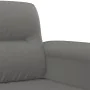 Juego de sofás con cojines 3 piezas tela microfibra gris oscuro de , Sofás - Ref: Foro24-3202358, Precio: 621,38 €, Descuento: %