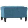 Juego de sofás 3 piezas terciopelo azul de , Sofás - Ref: Foro24-3201993, Precio: 528,49 €, Descuento: %