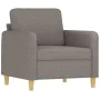 Juego de sofás con cojines 4 piezas tela gris taupe de , Sofás - Ref: Foro24-3202069, Precio: 649,37 €, Descuento: %