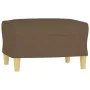 Juego de sofás con cojines 3 piezas tela marrón de , Sofás - Ref: Foro24-3202097, Precio: 458,21 €, Descuento: %
