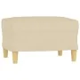 Juego de sofás con cojines 3 piezas tela crema de , Sofás - Ref: Foro24-3202144, Precio: 531,90 €, Descuento: %