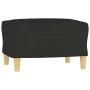 Juego de sofás con cojines 3 piezas tela negro de , Sofás - Ref: Foro24-3202146, Precio: 657,50 €, Descuento: %