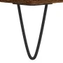 Tall oak brown plywood highboard 34.5x34x180 cm by , Sideboards - Ref: Foro24-3199016, Price: 84,65 €, Discount: %