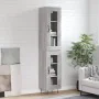 Tall gray Sonoma plywood sideboard 34.5x34x180 cm by , Sideboards - Ref: Foro24-3199463, Price: 105,98 €, Discount: %