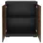 FMD Cómoda con 2 puertas gris y estilo antiguo 80x34,9x89,9 cm de , Armarios roperos - Ref: Foro24-447413, Precio: 137,36 €, ...