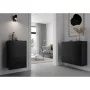 FMD Kommode mit Schublade und Türen schwarz 49,7x31,7x81,3 cm von , Schubladen - Ref: Foro24-447418, Preis: 156,07 €, Rabatt: %