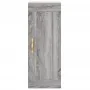 Tall gray Sonoma plywood sideboard 34.5x34x180 cm by , Sideboards - Ref: Foro24-3200247, Price: 104,44 €, Discount: %