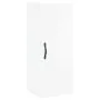 Tall white glossy plywood sideboard 34.5x34x180 cm by , Sideboards - Ref: Foro24-3198819, Price: 112,68 €, Discount: %