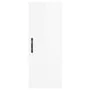 Tall white glossy plywood sideboard 34.5x34x180 cm by , Sideboards - Ref: Foro24-3198819, Price: 112,68 €, Discount: %