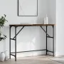 Konsole aus geräucherter Eichen-Ingenieurholz 100x32x75 cm. von , Seitentische - Ref: Foro24-834057, Preis: 42,27 €, Rabatt: %