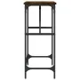 Konsole aus geräucherter Eichen-Ingenieurholz 100x32x75 cm. von , Seitentische - Ref: Foro24-834057, Preis: 42,27 €, Rabatt: %