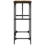 Mesa consola madera de ingeniería roble ahumado 100x32x75 cm de , Mesas auxiliares - Ref: Foro24-834057, Precio: 42,27 €, Des...